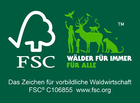 LM DRUCK + MEDIEN ist FSC®-zertifiziert! Icon